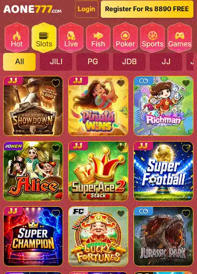 Aone777 slot games